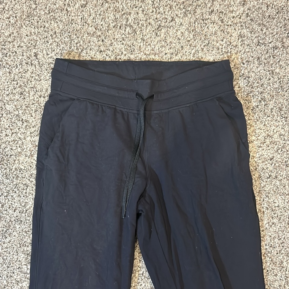 Lululemon Black Super Soft Drawstring Joggers 8 - image 2